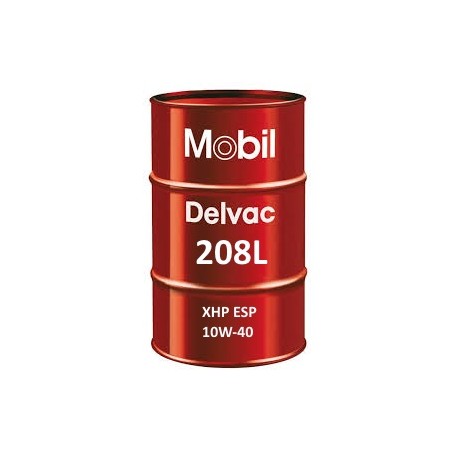 Mobil Delvac XHP ESP 10W-40 of 208L barrel
